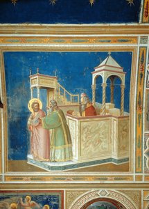 The Expulsion of Joachim from the Temple by Giotto di Bondone